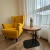 okrągły stolik kawowy loft, pomocnik