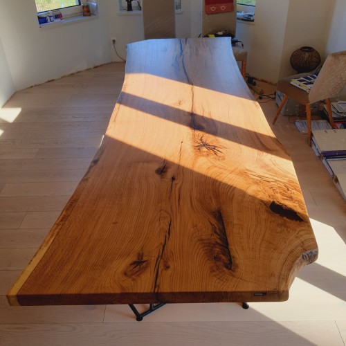 Stół dębowy z monolitu